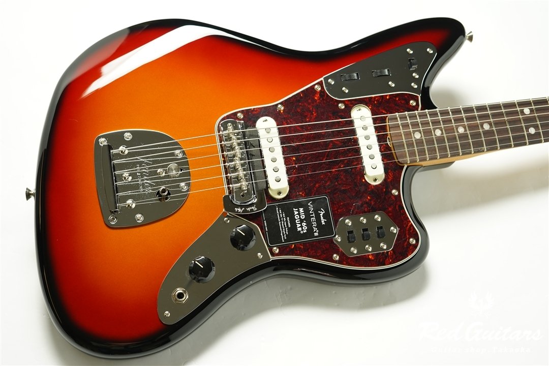  Vintera III Mid 60s Jaguar - 3-Color Sunburst